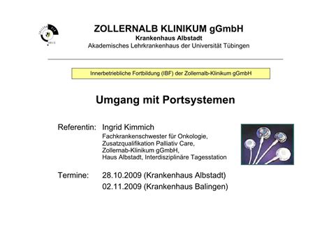 port nicht rückläufig|Umgang mit Portsystemen